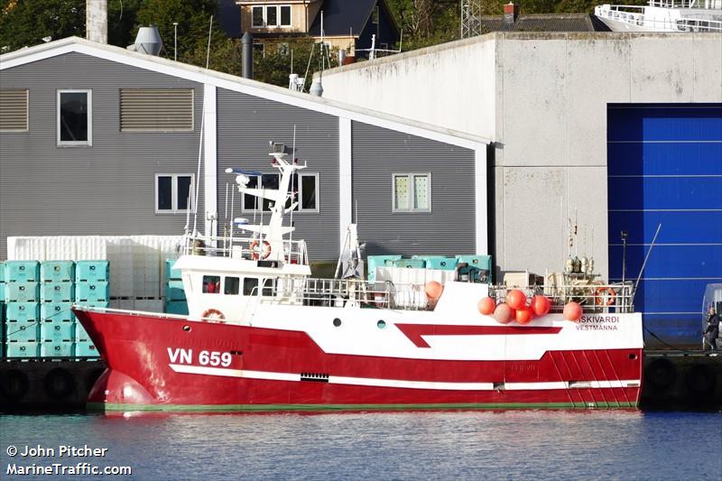 fiskivardi (-) - IMO , MMSI 231158000, Call Sign OW2366 under the flag of Faeroe Islands