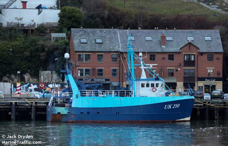 uk210 christinamaria (Fishing Vessel) - IMO 8997584, MMSI 246504000, Call Sign PHEL under the flag of Netherlands