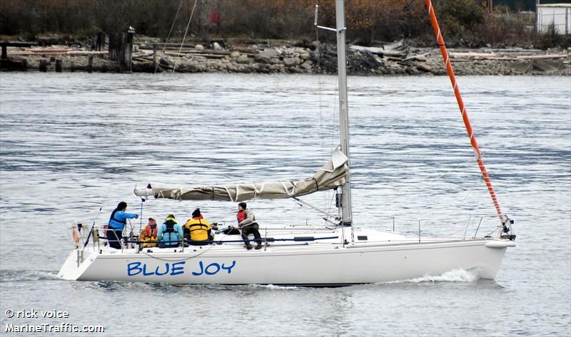 blue joy (-) - IMO , MMSI 316026289, Call Sign CFA2534 under the flag of Canada