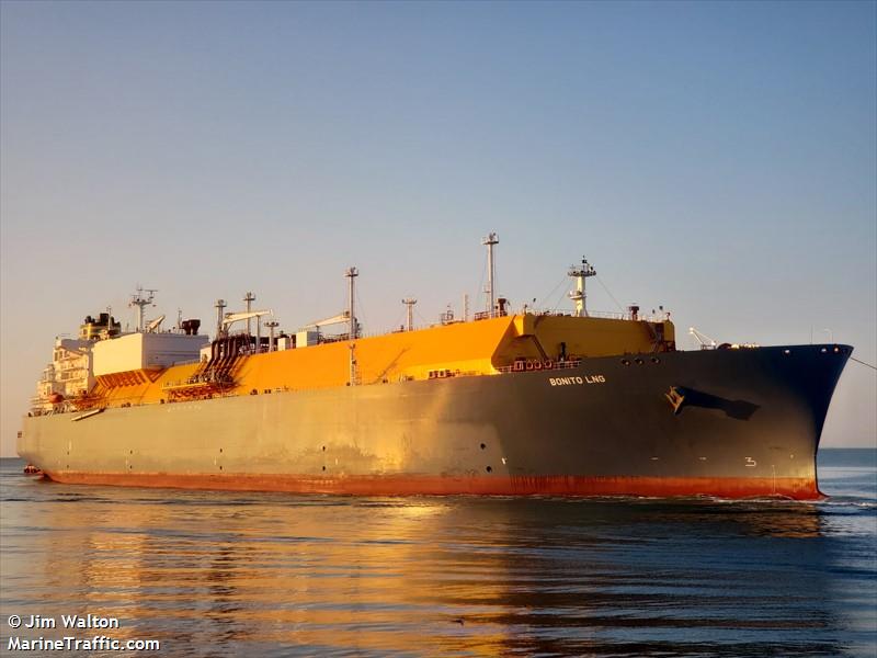 bonito lng (LNG Tanker) - IMO 9845788, MMSI 215532000, Call Sign 9HA5162 under the flag of Malta