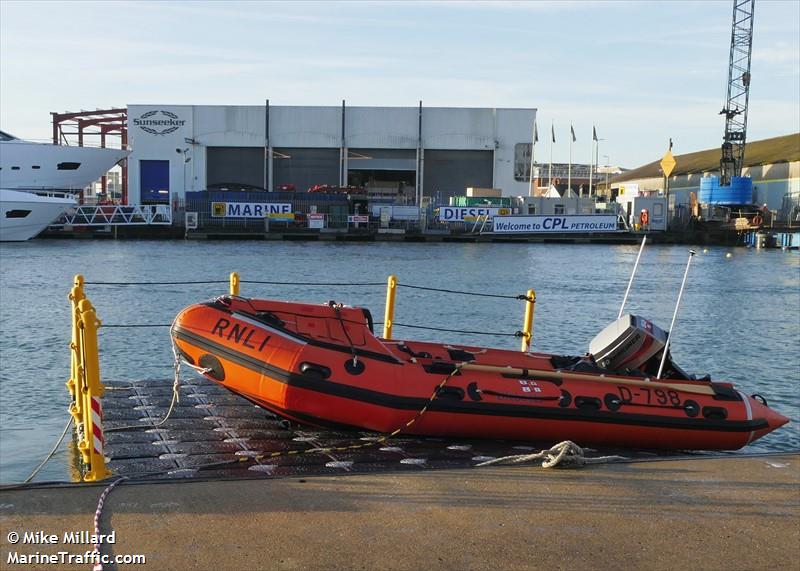 rnli lifeboat d-798 (-) - IMO , MMSI 235114945 under the flag of United Kingdom (UK)