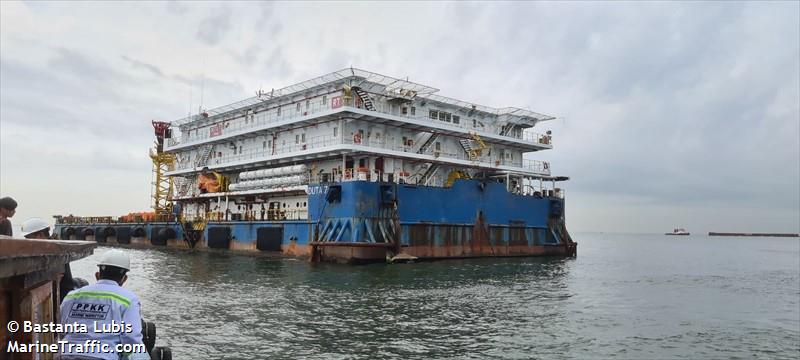 duta 7 (Non Propelled Barge) - IMO 8980141, MMSI 525019231, Call Sign YHOB under the flag of Indonesia