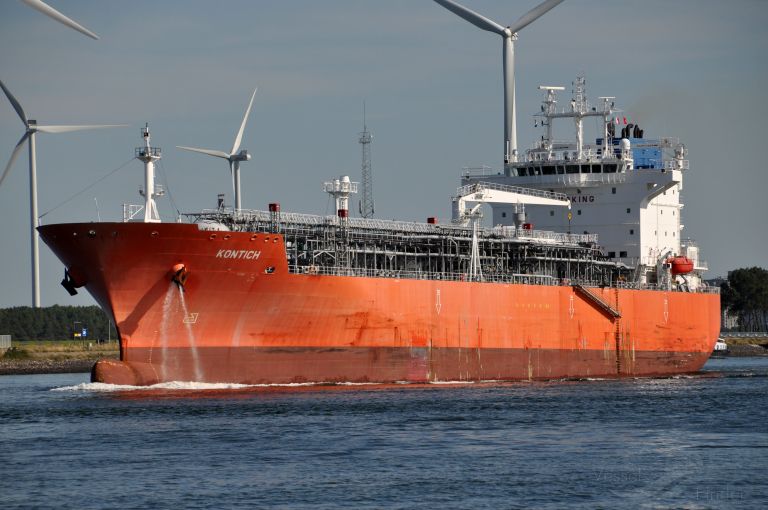 kontich (LPG Tanker) - IMO 9687502, MMSI 205691000, Call Sign ONIP under the flag of Belgium