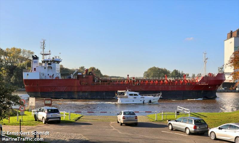 key star (Chemical Tanker) - IMO 8719102, MMSI 209445000, Call Sign 5BFN3 under the flag of Cyprus