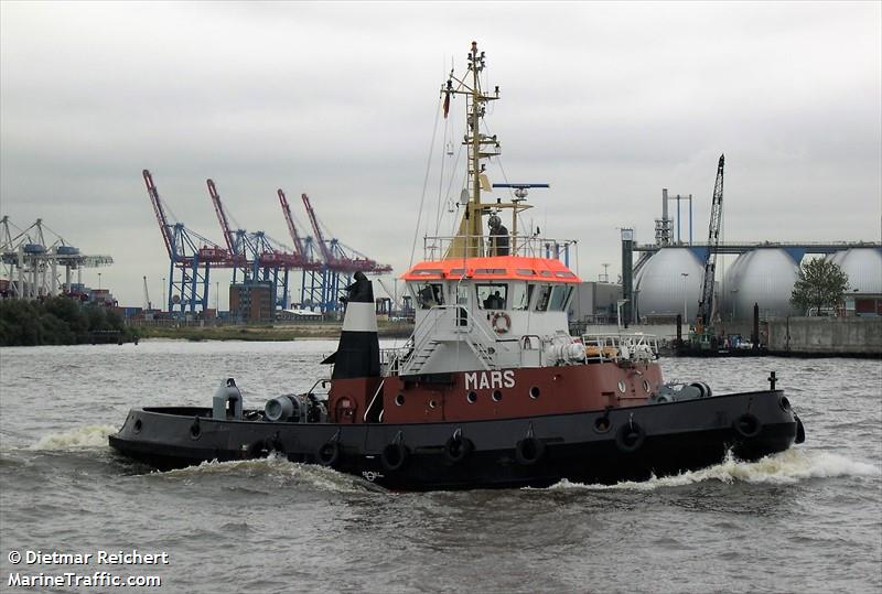 mars (Tug) - IMO 8116702, MMSI 211290740, Call Sign DDNL under the flag of Germany