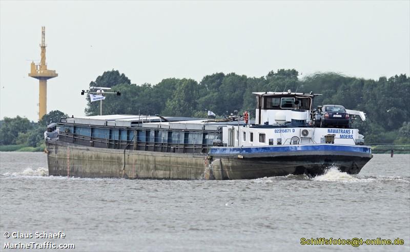 nawatrans i (Other type) - IMO , MMSI 211773960, Call Sign DB2923 under the flag of Germany