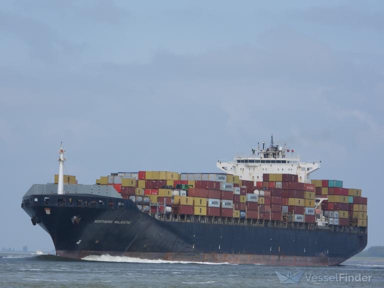 northern majestic (Container Ship) - IMO 9252565, MMSI 211779000, Call Sign DCPP2 under the flag of Germany