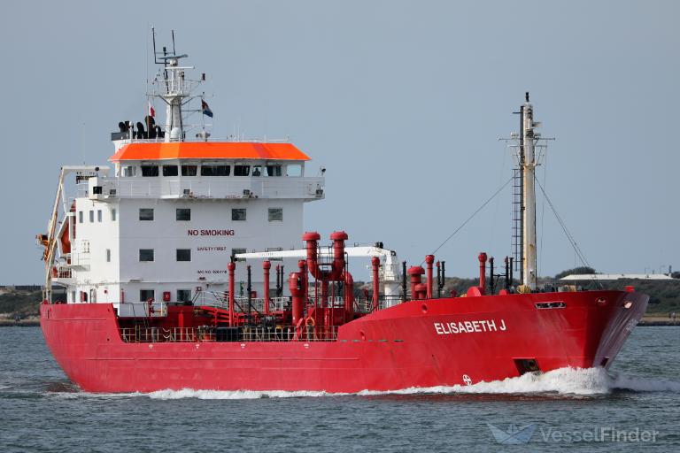 elisabeth j (Chemical/Oil Products Tanker) - IMO 9264116, MMSI 212651000, Call Sign 5BRE4 under the flag of Cyprus
