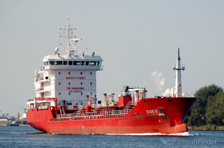sude-s (Chemical/Oil Products Tanker) - IMO 9508378, MMSI 215516000, Call Sign 9HA5156 under the flag of Malta