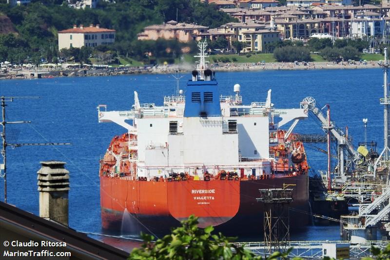riverside (Crude Oil Tanker) - IMO 9412464, MMSI 215798000, Call Sign 9HA5289 under the flag of Malta