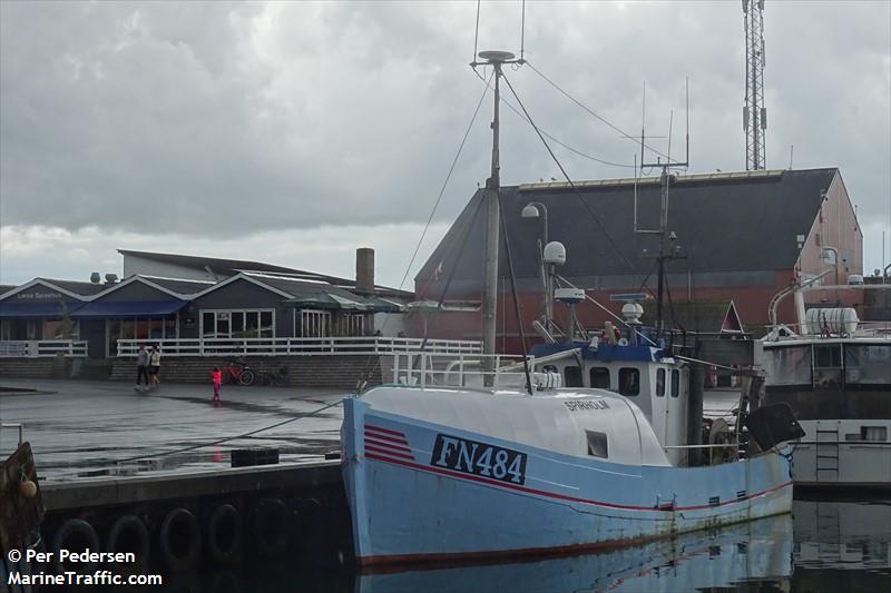 fn 484 spirholm (Fishing vessel) - IMO , MMSI 219006835, Call Sign 5PTR under the flag of Denmark