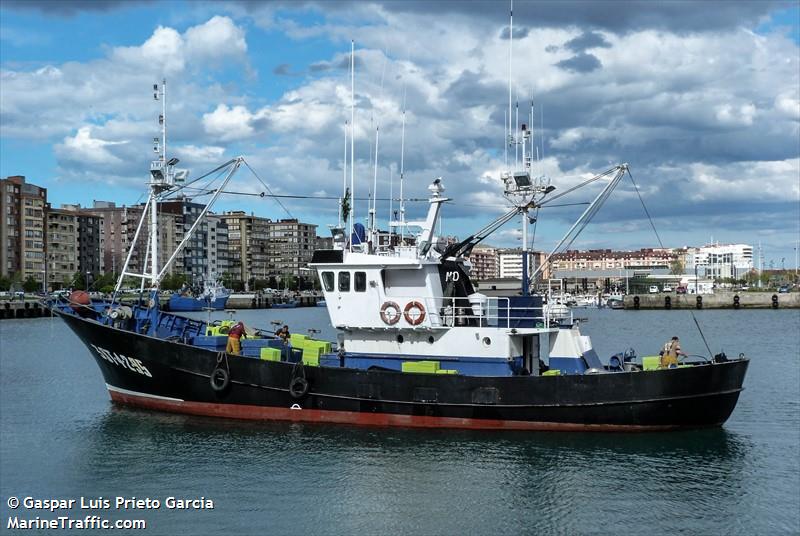 maria digna dos (Fishing vessel) - IMO 2840739, MMSI 224051160, Call Sign EA7975 under the flag of Spain