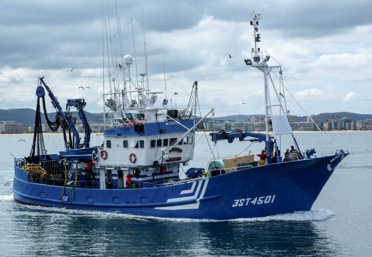 aitana del mar (Fishing Vessel) - IMO 8739982, MMSI 224064850, Call Sign EBWK under the flag of Spain