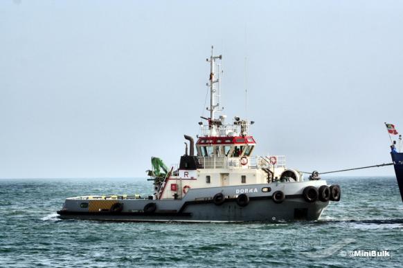 dobra (Tug) - IMO 8987230, MMSI 224083560, Call Sign ECCP under the flag of Spain