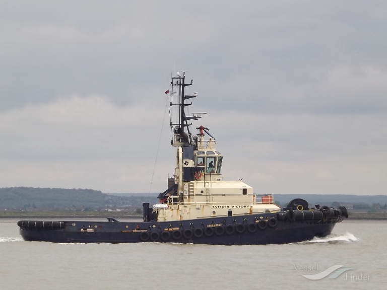 svitzer victory (Tug) - IMO 9193020, MMSI 235011848, Call Sign MBQP9 under the flag of United Kingdom (UK)