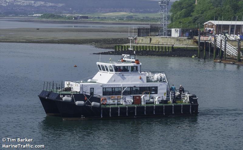 sd netley (Passenger Ship) - IMO 9208291, MMSI 235101365, Call Sign ZQXL4 under the flag of United Kingdom (UK)