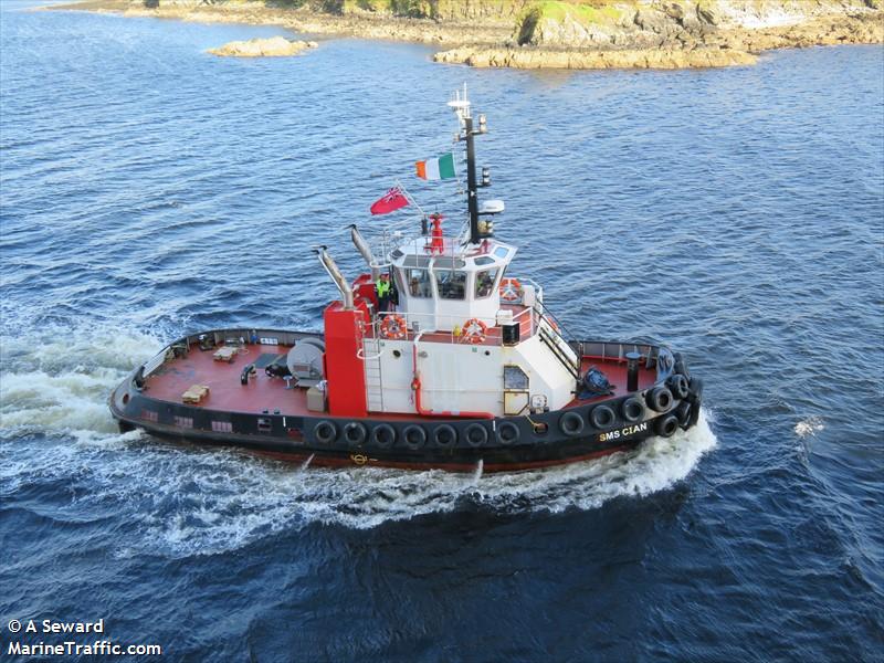 sms cian (Tug) - IMO , MMSI 235112972, Call Sign 2IUU4 under the flag of United Kingdom (UK)