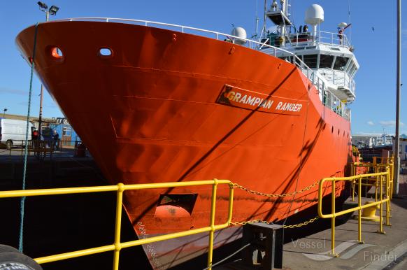 grampian ranger (Standby Safety Vessel) - IMO 9235311, MMSI 235477000, Call Sign VSXK6 under the flag of United Kingdom (UK)