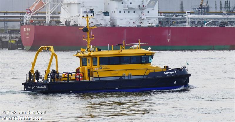 surveyor 1 (Dredging or UW ops) - IMO , MMSI 244010723, Call Sign PC4699 under the flag of Netherlands