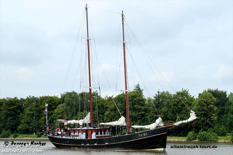 tx 51 (Sailing vessel) - IMO , MMSI 244030123, Call Sign PC3920 under the flag of Netherlands