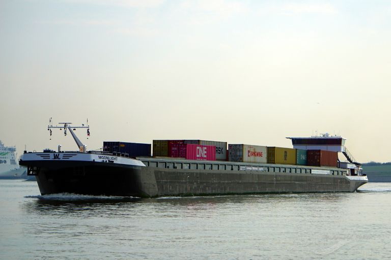 moonlight (Cargo ship) - IMO , MMSI 244650739, Call Sign PB4168 under the flag of Netherlands