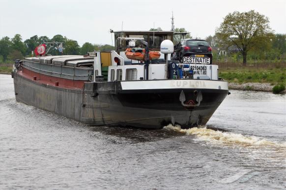 destinatie (Cargo ship) - IMO , MMSI 244660338 under the flag of Netherlands