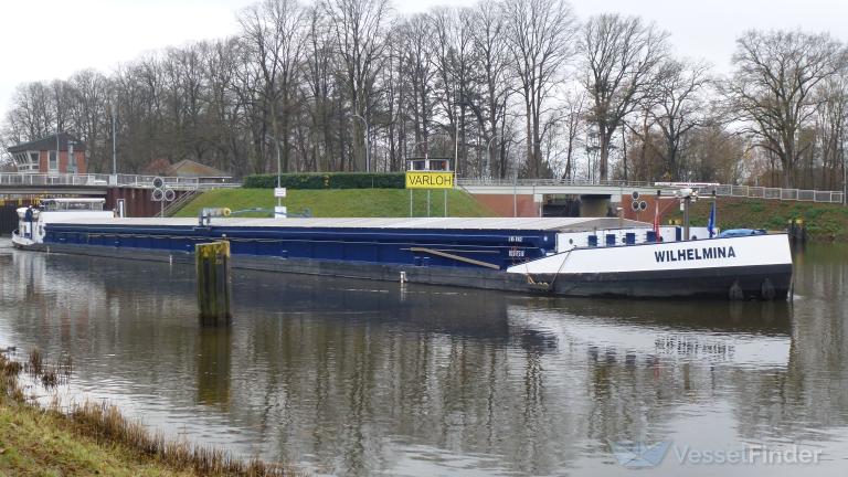 wilhelmina (Cargo ship) - IMO , MMSI 244700036, Call Sign PH2403 under the flag of Netherlands