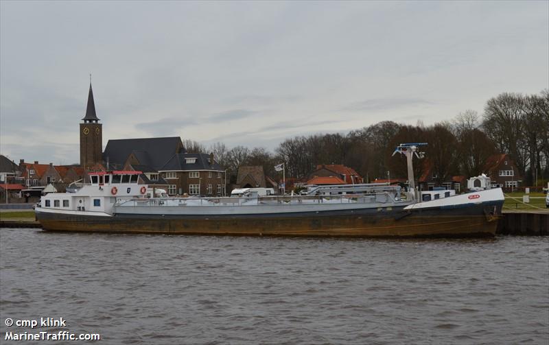 dejo b (Cargo ship) - IMO , MMSI 244730348, Call Sign PH8665 under the flag of Netherlands