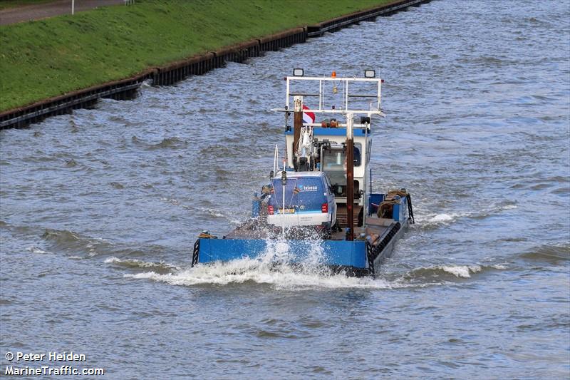 janny (Cargo ship) - IMO , MMSI 244860277, Call Sign PF2062 under the flag of Netherlands