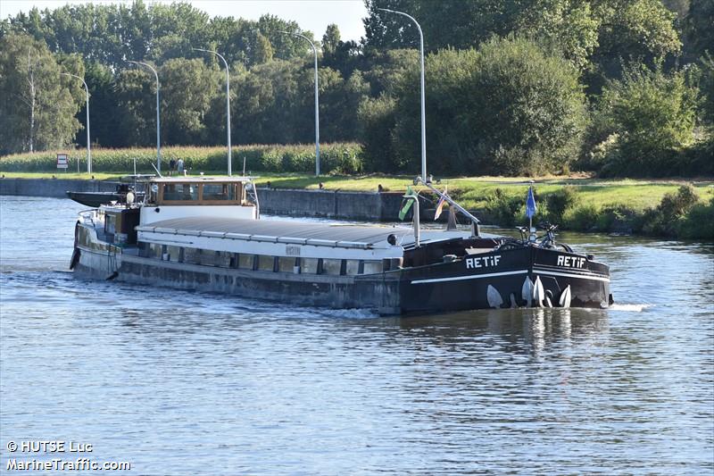 retif (Cargo ship) - IMO , MMSI 244870482, Call Sign PD5013 under the flag of Netherlands