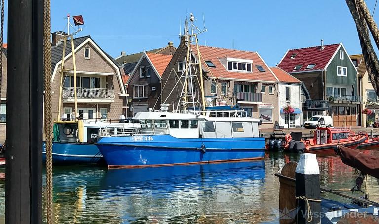 uk446 riekelt jr (Fishing vessel) - IMO , MMSI 245521000, Call Sign PB6022 under the flag of Netherlands