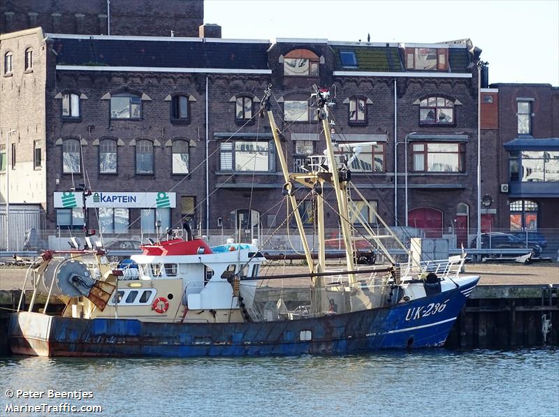 uk236 deo volente (Fishing vessel) - IMO , MMSI 245587000, Call Sign PGEK under the flag of Netherlands