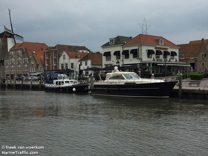 jolly s (Pleasure craft) - IMO , MMSI 246121000, Call Sign PC8252 under the flag of Netherlands