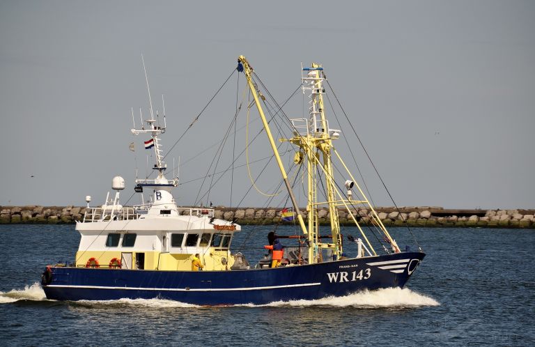 wr 143 frans nan (Fishing vessel) - IMO , MMSI 246150000, Call Sign PBEE under the flag of Netherlands