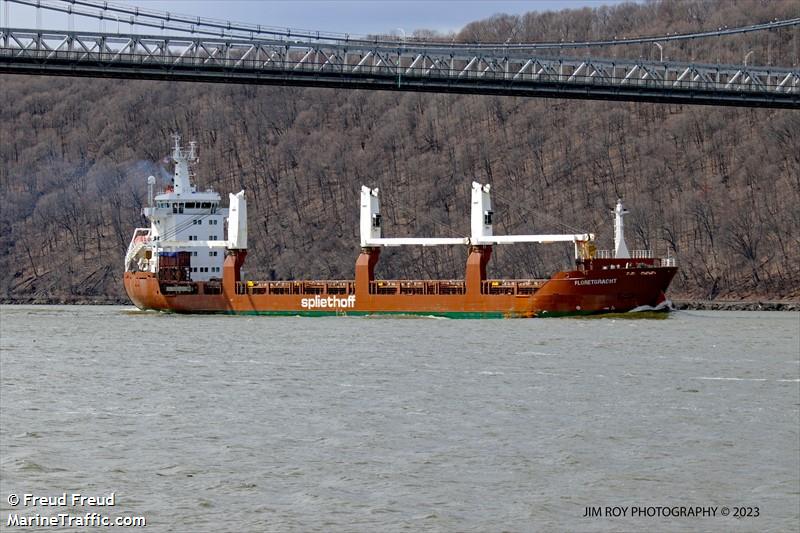 floretgracht (General Cargo Ship) - IMO 9507611, MMSI 246614000, Call Sign PBNS under the flag of Netherlands