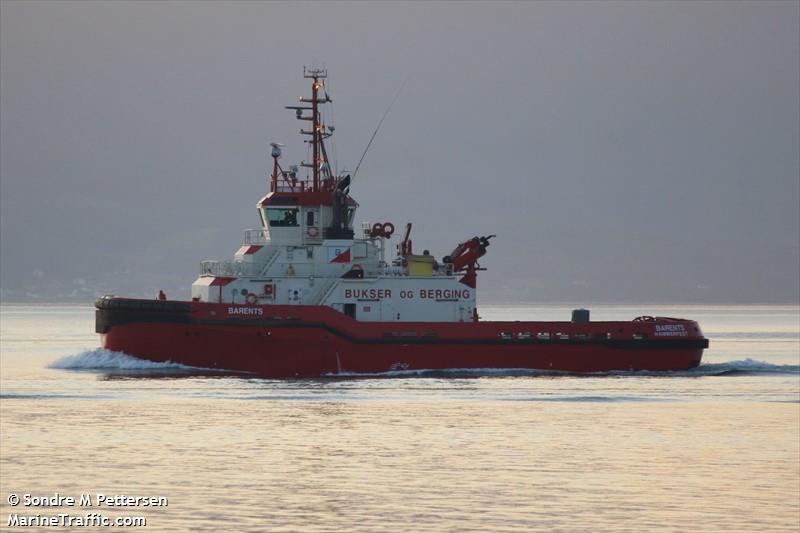barents (Offshore Tug/Supply Ship) - IMO 9334765, MMSI 259250000, Call Sign LATC under the flag of Norway