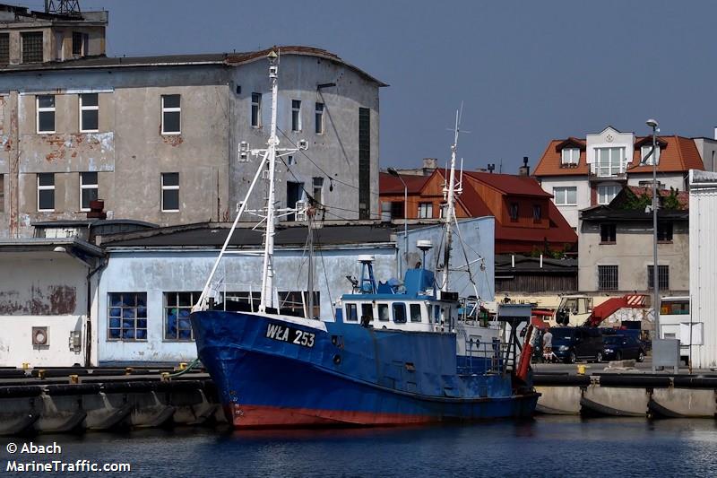 wla 253 (Fishing vessel) - IMO , MMSI 261003970, Call Sign SPG2182 under the flag of Poland