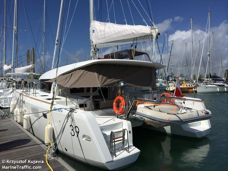 sunny lagoon (Sailing vessel) - IMO , MMSI 261027090 under the flag of Poland