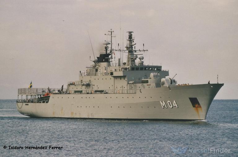 swedish warship (Unknown) - IMO , MMSI 265170000, Call Sign SKFQ under the flag of Sweden