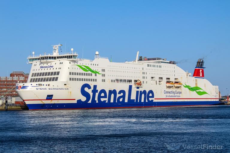 stena scandinavica (Passenger/Ro-Ro Cargo Ship) - IMO 9235517, MMSI 266343000, Call Sign SJLB under the flag of Sweden