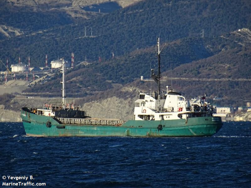 ottilia (Motor Hopper) - IMO 8898374, MMSI 273443890, Call Sign UFBE under the flag of Russia