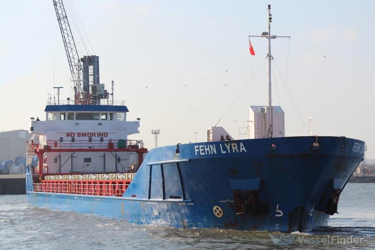 fehn lyra (General Cargo Ship) - IMO 9374741, MMSI 275472000, Call Sign YLOH under the flag of Latvia