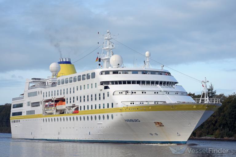 mv hamburg (Passenger (Cruise) Ship) - IMO 9138329, MMSI 309908000, Call Sign C6OX6 under the flag of Bahamas
