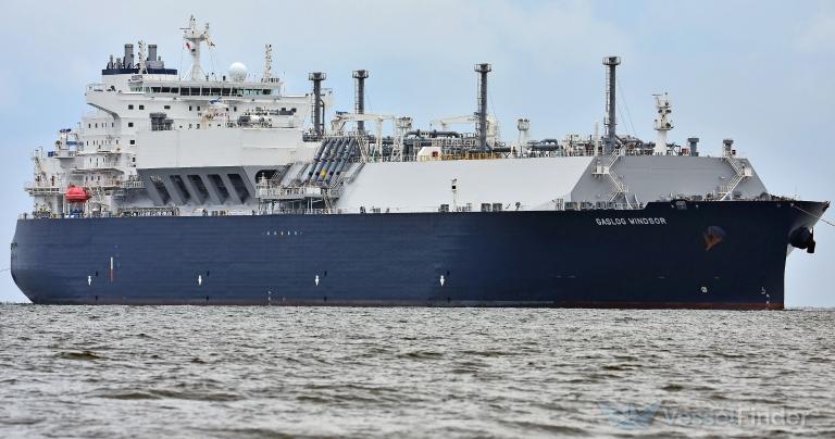 gaslog windsor (LNG Tanker) - IMO 9819650, MMSI 310787000, Call Sign ZCEX9 under the flag of Bermuda