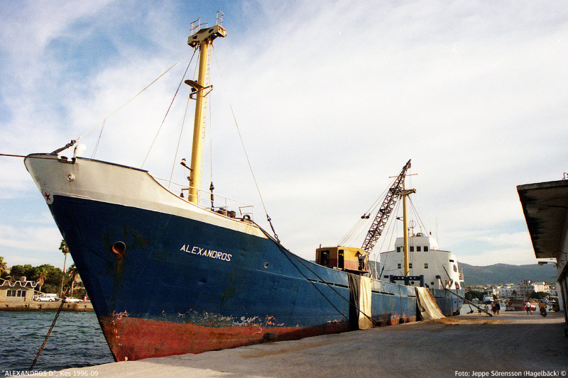 alexandros d. (General Cargo Ship) - IMO 5066932, MMSI 316000002, Call Sign -   under the flag of Greece