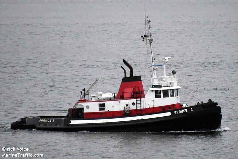 spruce 1 (Towing vessel) - IMO , MMSI 316005583 under the flag of Canada