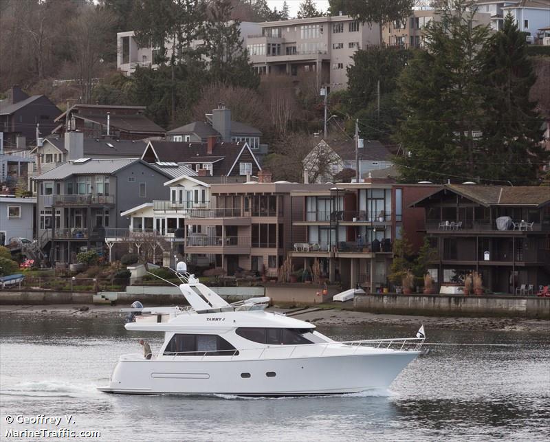 tammy j (Pleasure craft) - IMO , MMSI 338164347, Call Sign SYC1234 under the flag of USA