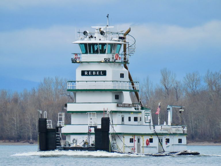 rebel (Towing vessel) - IMO , MMSI 367047120, Call Sign WDC5832 under the flag of United States (USA)