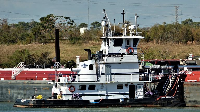 san jacinto (Tug) - IMO , MMSI 367162940, Call Sign WDD5743 under the flag of United States (USA)