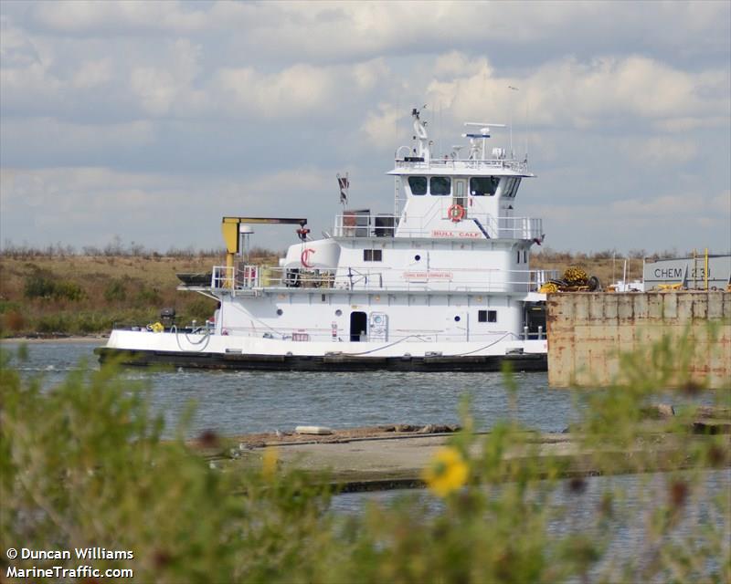 bull calf (Tug) - IMO , MMSI 367456640, Call Sign WDF4869 under the flag of United States (USA)
